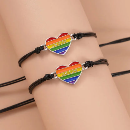 Rainbow Bracelets - 2 PCS