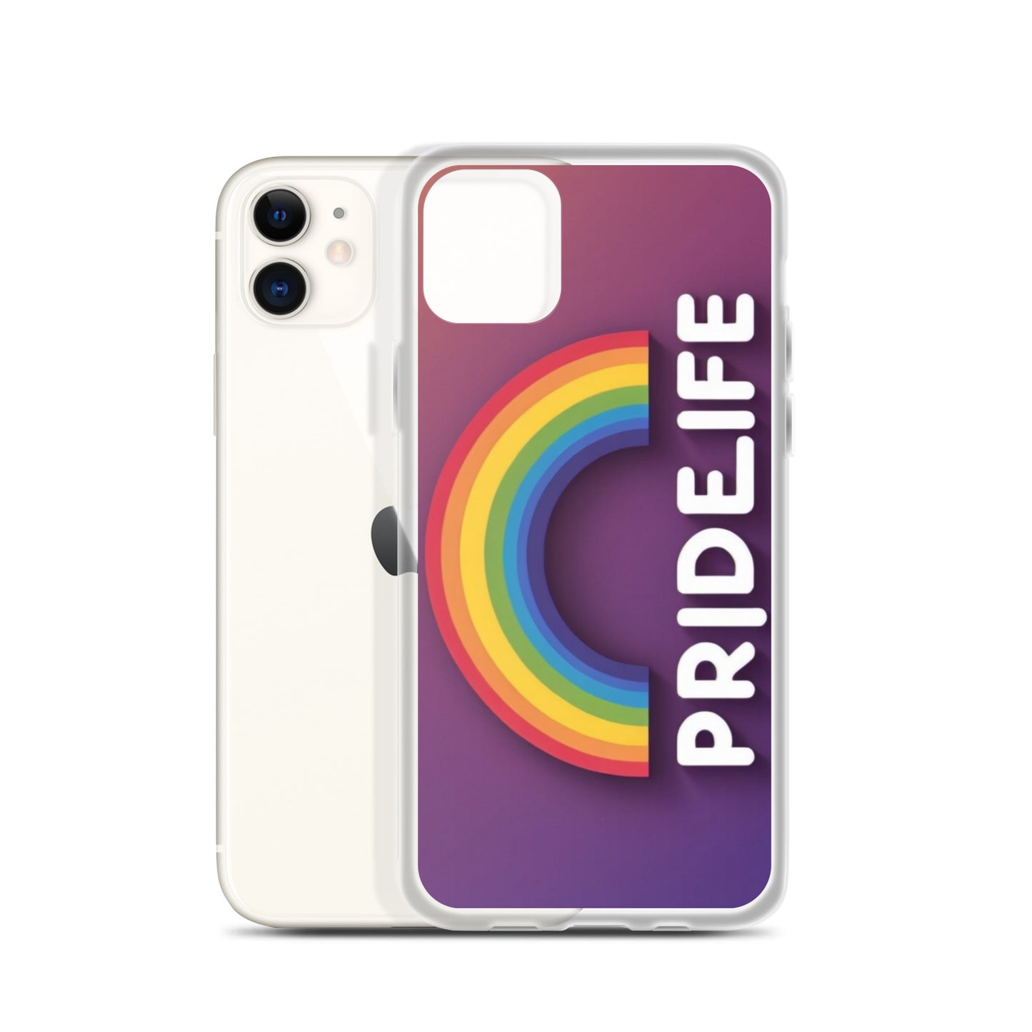 PRIDELIFE - Clear IPhone Case