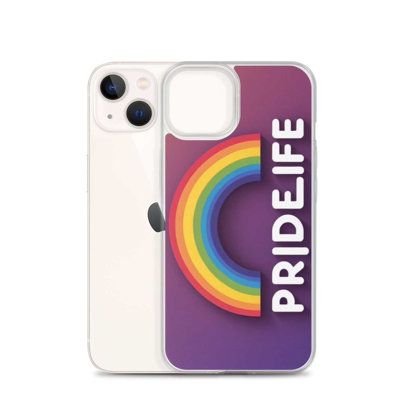 PRIDELIFE - Clear IPhone Case