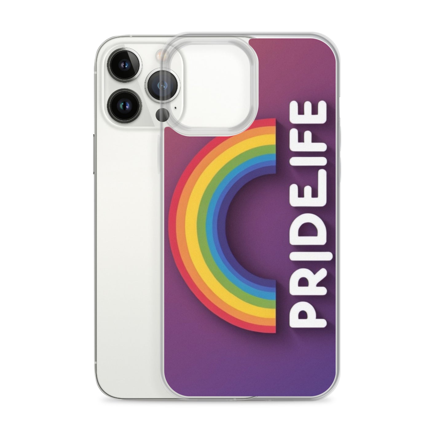 PRIDELIFE - Clear IPhone Case